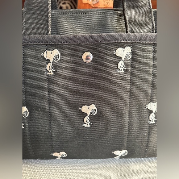 Coach x Peanuts Black Tote - Picture 8 of 17